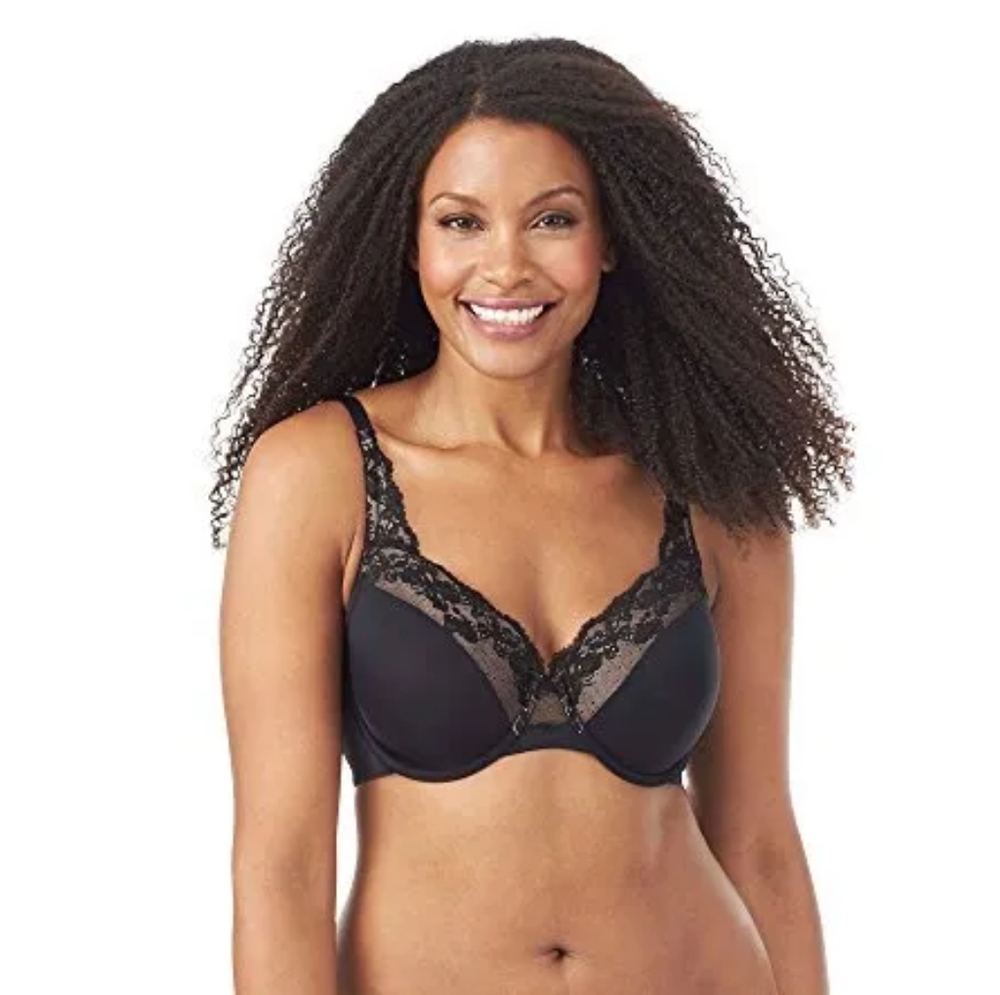 Olga Cloud 9 Lace Underwire Contour Bra | 42d View 2